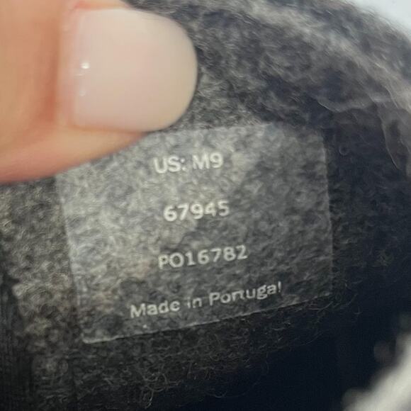 Huckberry Greys The Outdoor Slipper Boots Mens 9 Dark Gray Wool Rubber Portugal - Picture 7 of 8